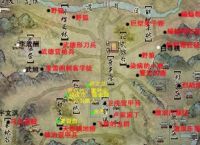剑侠世界3怪点分布
