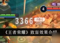 王者荣耀致盲效果怎么样-王者荣耀卢雅那致盲效果详情介绍
