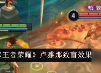 王者荣耀卢雅那致盲效果怎么样 卢雅那致盲效果解析