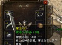 谁知道原始传奇里战士练级怎么配装备？廉价高效的装备，谢谢？
