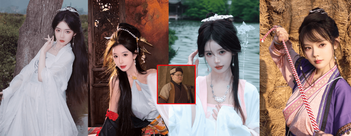 小橙子cos最美神仙姐姐，《天龙八部2》成变装热门？