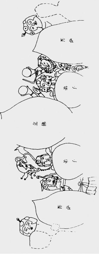 西安大雁塔的唐代天龙八部群像——兼论天龙八部群像的长安样式