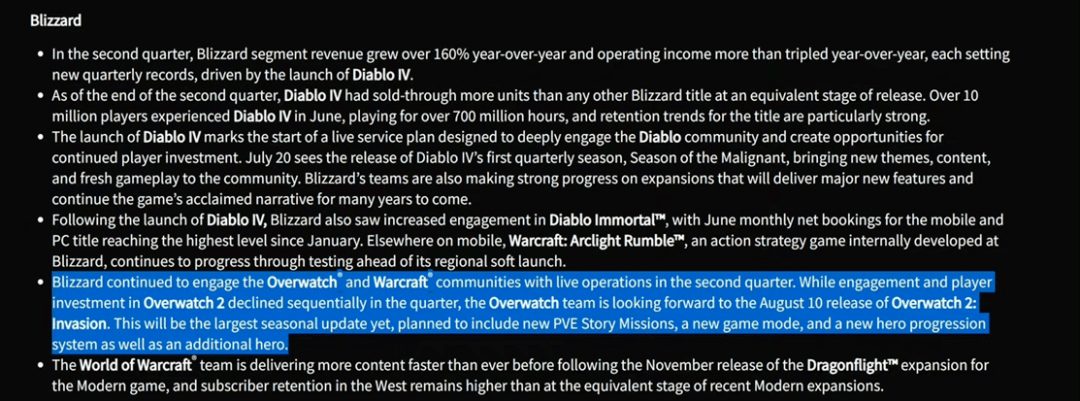 多益被判停用《神武4》游戏名 / 网易索赔暴雪上亿案将开庭 / OW2上线Steam / 原神外挂团队被端